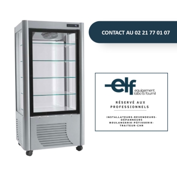 VITRINE NEGATIVE FROID VENTILE MODELE LARGE
