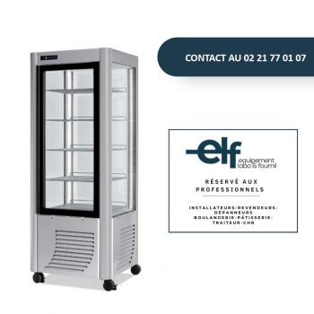 VITRINE POSITIVE FROID VENTILE GRILLES REGLABLES