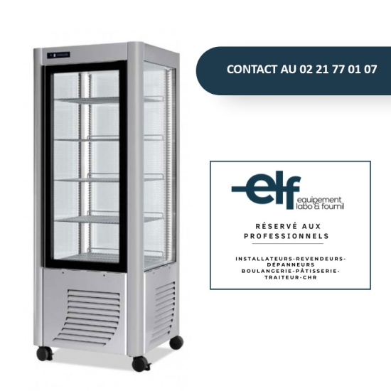 VITRINE CHOCOLAT FROID VENTILE GRILLES REGLABLES
