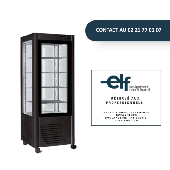 VITRINE NEGATIVE FROID STATIQUE